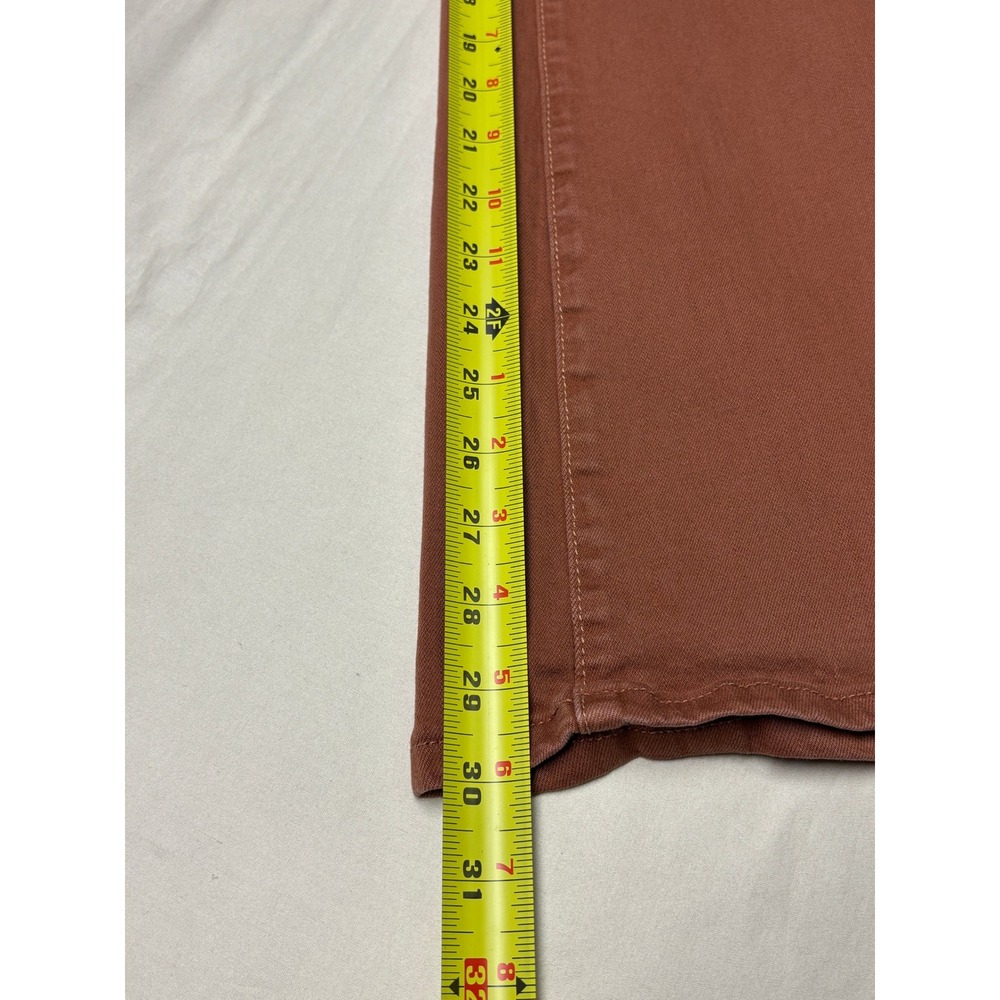 Pilcro Anthropologie High Rise Skinny Bootcut Jeans Brown Womens Size 28X30 - Picture 10 of 12